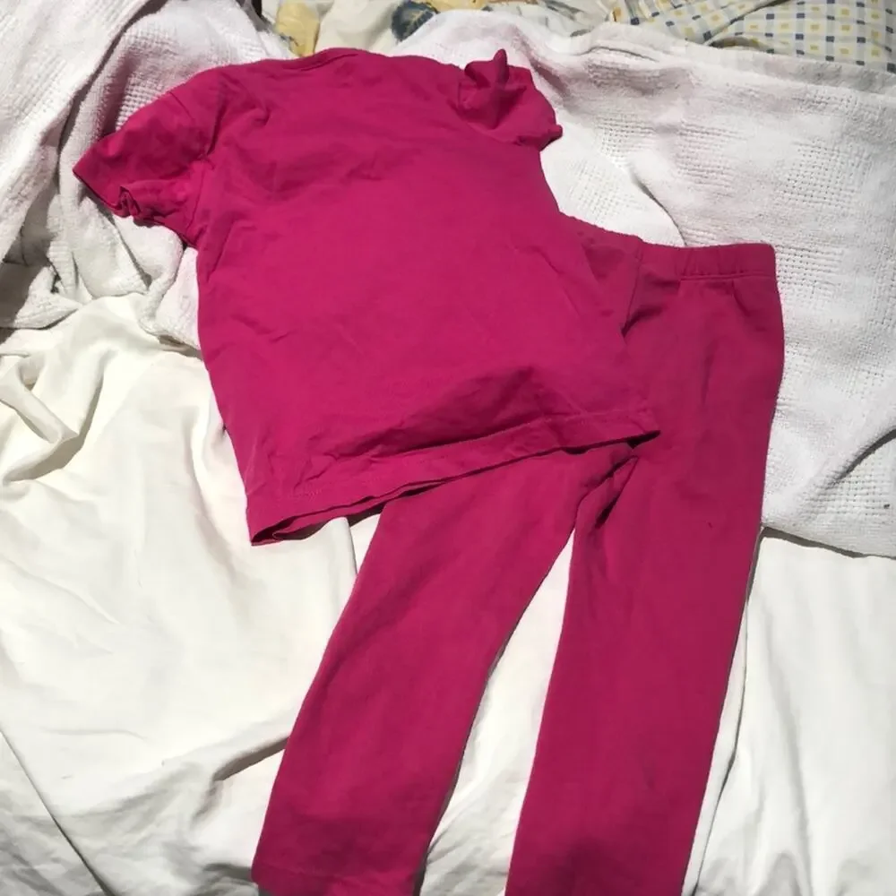 Bob Der Bar 3t under the sea t w/leggings gap euc